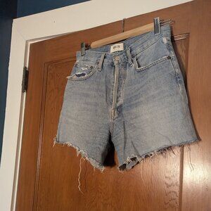 AGOLDE cutoff jean shorts size 26